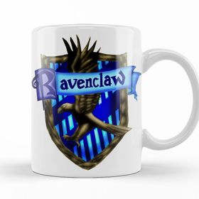 Baskı Dükkanı KB9698 Ravenclaw Logo Porselen Kupa Bardak