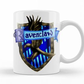 Baskı Dükkanı KB9698 Ravenclaw Logo Porselen Kupa Bardak