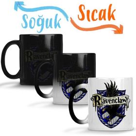 Baskı Dükkanı KB9698 Ravenclaw Logo Porselen Kupa Bardak