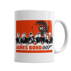 Baskı Dükkanı KB97 007 James Bond Porselen Kupa Bardak