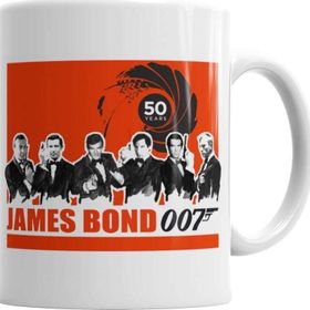 Baskı Dükkanı KB97 007 James Bond Porselen Kupa Bardak