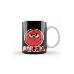 Baskı Dükkanı KB9708 Red Ball 4 The Red Ball Porselen Kupa Bardak