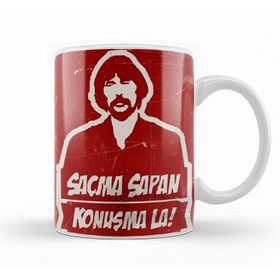 Baskı Dükkanı KB9729 Saçma Sapan Konuşmalar Porselen Kupa Bardak