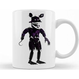 Baskı Dükkanı KB9742 Shadow Nightmare Foxy Porselen Kupa Bardak