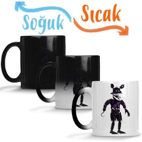 Baskı Dükkanı KB9742 Shadow Nightmare Foxy Porselen Kupa Bardak