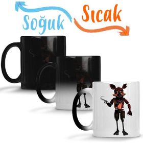 Baskı Dükkanı KB9743 Shadow Nightmare Foxy Porselen Kupa Bardak
