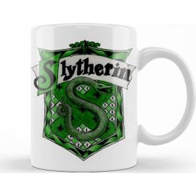 Baskı Dükkanı KB9759 Slytherin Porselen Kupa Bardak