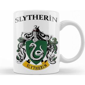 Baskı Dükkanı KB9759 Slytherin Porselen Kupa Bardak