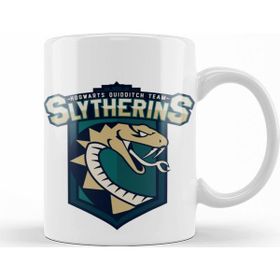 Baskı Dükkanı KB9759 Slytherin Porselen Kupa Bardak