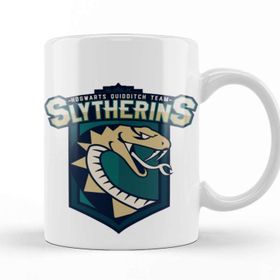 Baskı Dükkanı KB9759 Slytherin Porselen Kupa Bardak