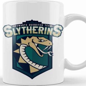 Baskı Dükkanı KB9759 Slytherin Porselen Kupa Bardak