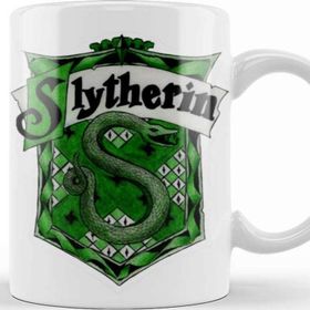 Baskı Dükkanı KB9759 Slytherin Porselen Kupa Bardak