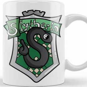 Baskı Dükkanı KB9761 Slytherin Slyther Porselen Kupa Bardak
