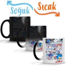 Baskı Dükkanı KB9763 Sonic Porselen Kupa Bardak
