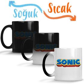 Baskı Dükkanı KB9763 Sonic Porselen Kupa Bardak