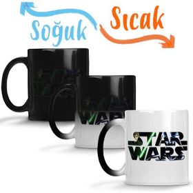 Baskı Dükkanı KB9806 Star Wars Millenium Falcon Porselen Kupa Bardak