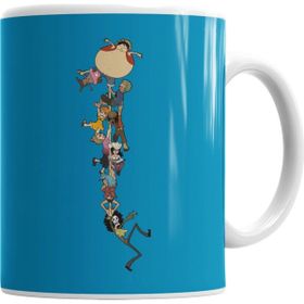 Baskı Dükkanı KB982 One Piece Luffy Mugiwara Porselen Kupa Bardak