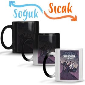 Baskı Dükkanı KB9829 Stranger Things Stranger Things Porselen Kupa Bardak