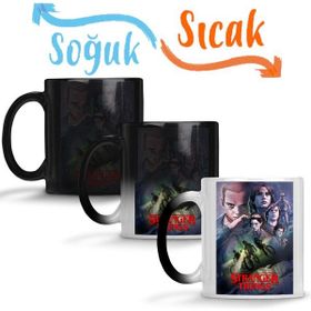 Baskı Dükkanı KB9829 Stranger Things Stranger Things Porselen Kupa Bardak