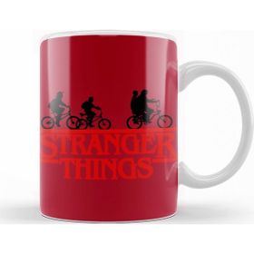 Baskı Dükkanı KB9830 Stranger Things 0 Porselen Kupa Bardak