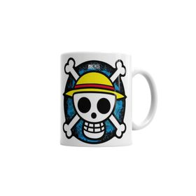 Baskı Dükkanı KB984 One Piece Jolly Roger Porselen Kupa Bardak