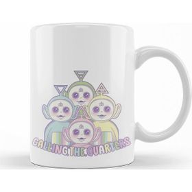 Baskı Dükkanı KB9847 Teletubbies Porselen Kupa Bardak