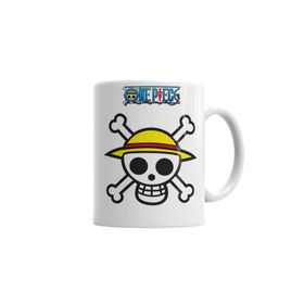 Baskı Dükkanı KB985 One Piece Jolly Roger Porselen Kupa Bardak