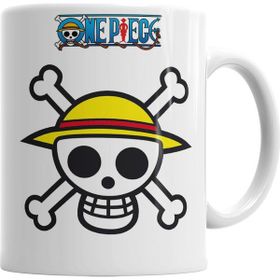 Baskı Dükkanı KB985 One Piece Jolly Roger Porselen Kupa Bardak