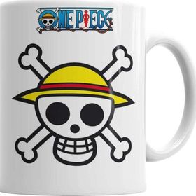 Baskı Dükkanı KB985 One Piece Jolly Roger Porselen Kupa Bardak
