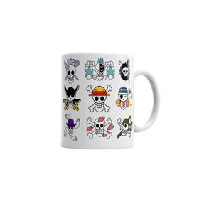 Baskı Dükkanı KB986 One Piece Full Skull Porselen Kupa Bardak
