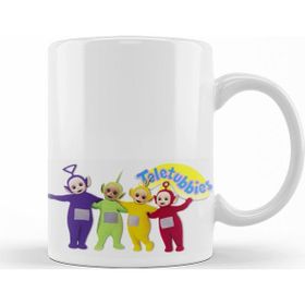Baskı Dükkanı KB9863 The Teletubbies Porselen Kupa Bardak
