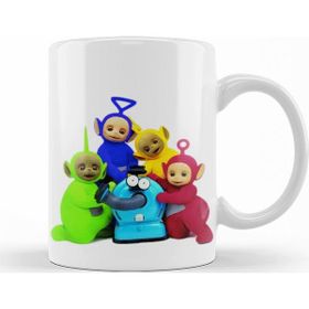 Baskı Dükkanı KB9863 The Teletubbies Porselen Kupa Bardak