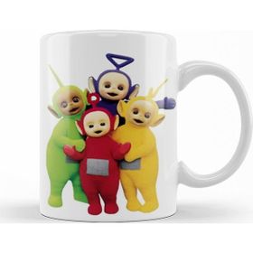 Baskı Dükkanı KB9863 The Teletubbies Porselen Kupa Bardak