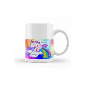 Baskı Dükkanı KB9871 Unicorn Porselen Kupa Bardak