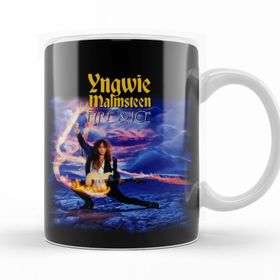 Baskı Dükkanı KB9883 Yngwie Malmsteen Porselen Kupa Bardak