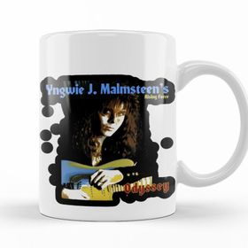 Baskı Dükkanı KB9884 Yngwie Malmsteen Odyssey Porselen Kupa Bardak