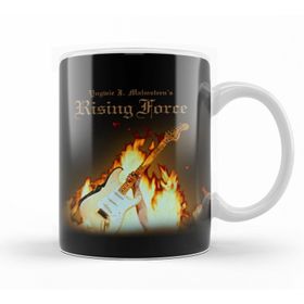 Baskı Dükkanı KB9885 Yngwie Malmsteen Rising Force Cover Porselen Kupa Bardak
