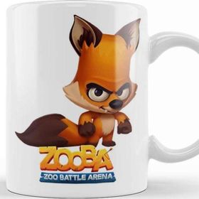 Baskı Dükkanı KB9887 Zooba Nıx Porselen Kupa Bardak