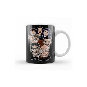 Baskı Dükkanı KB9899 Addams Family Forever Porselen Kupa Bardak
