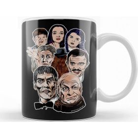 Baskı Dükkanı KB9899 Addams Family Forever Porselen Kupa Bardak
