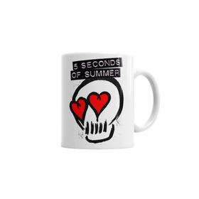 Baskı Dükkanı KB99 5sos 5 Seconds Of Summer Porselen Kupa Bardak