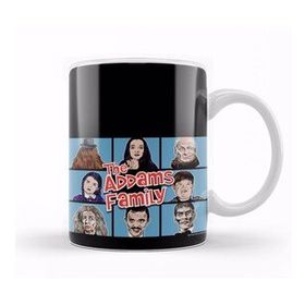 Baskı Dükkanı KB9900 Addams Family Heres A Story Porselen Kupa Bardak