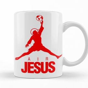 Baskı Dükkanı KB9906 Aie Jesus Porselen Kupa Bardak