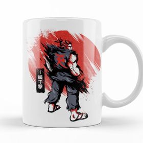 Baskı Dükkanı KB9914 Akuma Great Demon Porselen Kupa Bardak