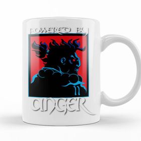 Baskı Dükkanı KB9917 Akuma Powered By Anger Porselen Kupa Bardak