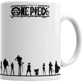 Baskı Dükkanı KB992 One Piece Korsanlar Porselen Kupa Bardak