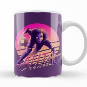 Baskı Dükkanı KB9922 Alita Battle Angel Porselen Kupa Bardak
