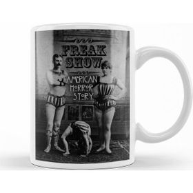 Baskı Dükkanı KB9929 America Horro Story Freak Show Porselen Kupa Bardak
