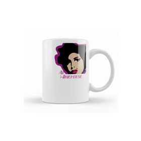 Baskı Dükkanı KB9934 Amy Winehouse Porselen Kupa Bardak