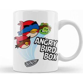 Baskı Dükkanı KB9937 Angry Bird Box Porselen Kupa Bardak